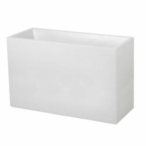 Planter EDA Muret Graphit White Plastic 99,5 x 39,5 x 60 cm