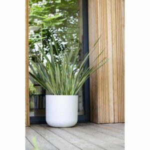 Planter EDA Graphit’Up Circular White Plastic Ø 50 cm