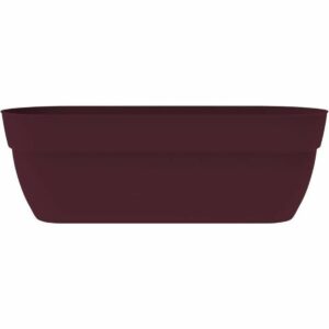 Plant pot EDA Red Ø 30 cm Plastic Oval Modern