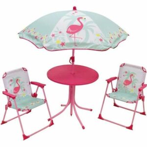 Garden furniture Fun House Children’s Pink flamingo 4 Pieces