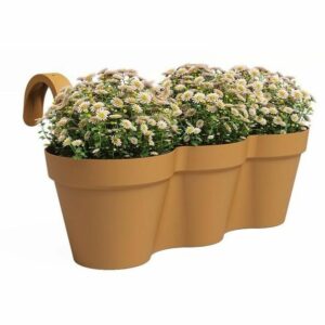 Plant pot Artevasi 54 x 30,5 x 28 cm Yellow