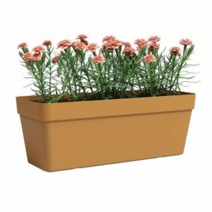 Plant pot Artevasi 57,9 x 24,3 x 22 cm Yellow