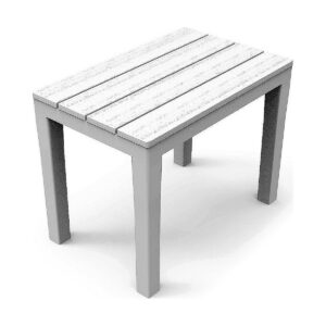 Bench IPAE Progarden White 38,5 x 60 x 45 cm