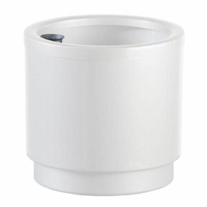 Plant pot Plastiken White Plastic Squared Ø 38 cm