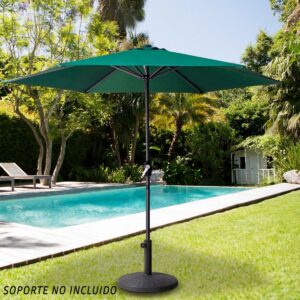 Sunshade Aktive 300 x 245 x 300 cm Green Ø 300 cm