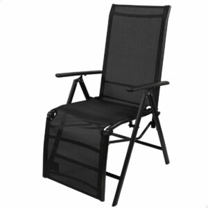 Sun-lounger Aktive Black Foldable (Refurbished D)