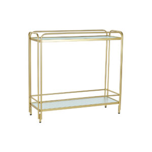 Serving trolley DKD Home Decor Golden Metal Crystal 80 x 28 x 81 cm