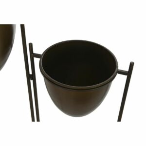 Planter DKD Home Decor Black Metal Copper Vintage (35 x 26,5 x 105 cm)