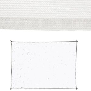 Cloth 3 x 4 m Awning 300 x 400 x 0,5 cm Polyethylene White