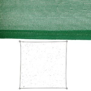 Shade Sails Awning Green Polyethylene 500 x 500 x 0,5 cm