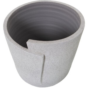 Set of Planters Alexandra House Living White Grey Ceramic (3 Pieces)