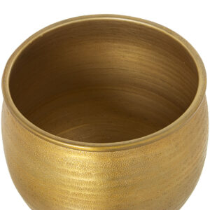 Set of Planters Alexandra House Living Golden Aluminium (3 Pieces)