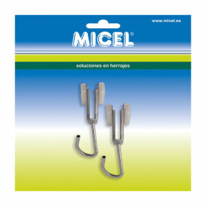 Pergola pulley Micel TLD17 Stainless steel 18,5 x 17 x 60 mm Exterior 2 Units