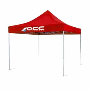 Carp OCC Motorsport OCCCARP02 Racing Red Polyester 420D Oxford 3 x 3 m