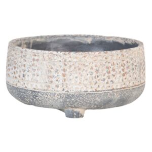 Planter Grey Cement 25 x 25 x 12 cm