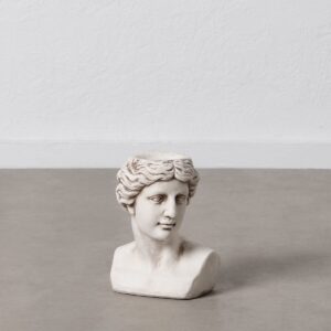 Planter Clay Magnesium Greek Goddess 24 x 19,5 x 31,5 cm