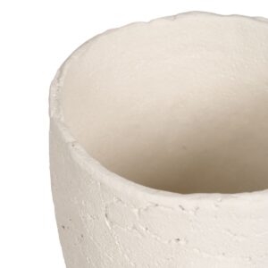 Planter Cream Ceramic 17 x 17 x 23 cm