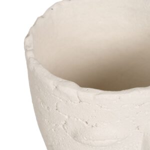 Planter Cream Ceramic 15 x 15 x 19 cm