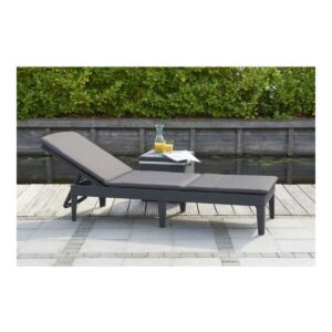 Sun-lounger Allibert by KETER 8711245146294 Grey 187 x 58 x 29 cm