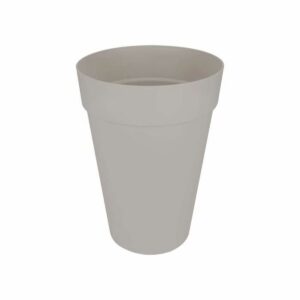 Plant pot Elho Grey polypropylene Plastic Circular