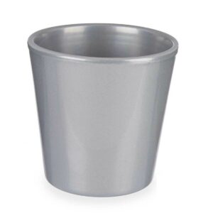 Plant pot Ø 14 cm Silver (6 Units)