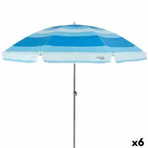 Sunshade Aktive Blue Polyester 200 x 194,5 x 200 cm (6 Units)