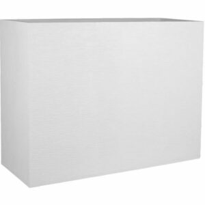 Planter EDA Wall Loft Graphit White Plastic Rectangular 78,5 x 29,5 x 60 cm