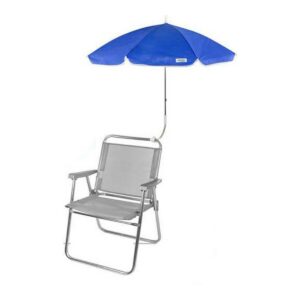 Beach Chair Umbrella Colorbaby 100 x 81 x 100 cm Plastic (Ø 100 cm)