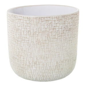 Planter Alexandra House Living White Ceramic