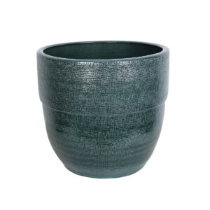 Planter Romimex Green Ceramic 35 x 37 x 37 cm