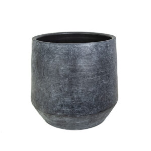 Planter Romimex Grey Ceramic 25 x 25 x 25 cm