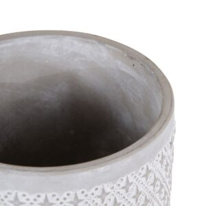 Planter Grey Cement 14 x 14 x 14 cm