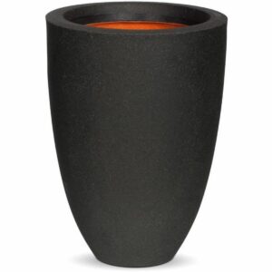 Planter Capi Europe Black Circular Ø 36 cm