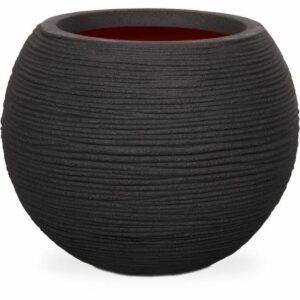 Planter Capi Europe Black Plastic Ø 40 cm